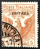 [Red Cross - Italian Postage Stamps Overprinted "ERITREA", type M2]