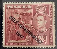 [King George VI and Local Motifs Overprinted "SELF-GOVERNMENT - 1947", ประเภท BA18]
