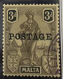 [Allegorical Stamps Overprinted "POSTAGE", type T18]