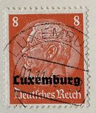 [German Empire Postage Stamps Overprinted "Luxemburg", type A4]