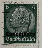 [German Empire Postage Stamps Overprinted "Luxemburg", type A3]