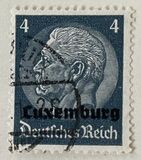 [German Empire Postage Stamps Overprinted "Luxemburg", type A1]