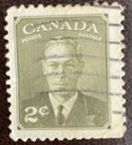 [King George VI - Inscription: "POSTES POSTAGE", Tipi EK1]