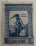 [Previous Issues of 1938 of Angola Overprinted "CABO VERDE", Tipi AD]
