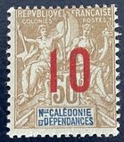 [Issues of 1892 Surcharged, type R4]