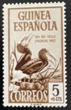 [Stamp Day - Birds, Brown-cheeked Hornbill, type BI]