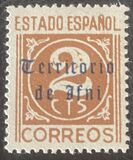 [Spanish Postage Stamps Overprinted "Territorio de Ifni" in Gothic Script, tip I]