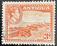 [King George VI, English Harbour, Nelson Dockyard, Fort James & St. John's Harbour, प्रकार T]