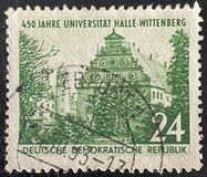 [The 450th Anniversary of Halle University, type BM]
