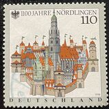 [The 1100th Anniversary of Nördlingen, type BNW]