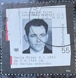 [The 100th Anniversary of the Birth of Johann Georg Elser, 1903-1945, tip CAV]