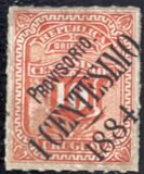 [No. 42 Surcharged & Overprinted, type X]