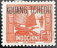 [Indochinese Postage Stamps Overprinted "KOUANG-TCHÈOU", Tip J2]
