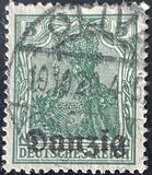 [German Stamps Overprinted "Danzig", type A]