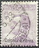 [King Victor Emmanuel III of Italy - Italian Postage Stamps Overprinted "Colonia Eritrea", 类型 H4]