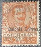 [Italian Postage Stamps Overprinted "Colonia Eritrea", प्रकार E4]