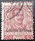 [Italian Postage Stamps Overprinted "Colonia Eritrea", प्रकार E3]