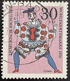 [Charity Stamps - Marionettes, típus QO]