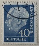 [Professor Th.Heuss - New Size and Colors, Typ DB1]