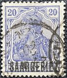 [German Empire Postage Stamps Overprinted "SAARGEBIET", 类型 F3]