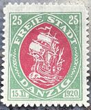 [Proclamation of the Free City of Danzig - Cog (Armed Merchant Ship), Вид Q2]