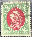 [Proclamation of the Free City of Danzig - Cog (Armed Merchant Ship), Вид Q3]