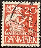 [Caravel - 1 Line of Fields Left of "D" in "DENMARK", Вид AT17]