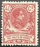 [King Alfonso XIII - Blue Control Number on Back Side, type I8]