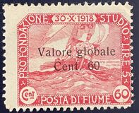 [No. 49-60 Overprinted "Valore globale" in 2 Types. Type I: 1919, Thin Overprint. Type II: 1920, Thick Overprint, тып AO2]