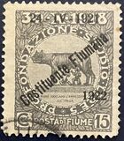 [New Daily Stamps from 1919 Overprinted "24-IV-1921 - Costituente Fiumana", тып AU2]