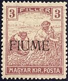 [Overprinted Postage Stamps from Hungary, type C8]
