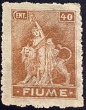 [New Daily Stamps - Inscription "FIUME", type AA1]