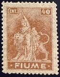 [New Daily Stamps - Inscription "FIUME", type AA1]