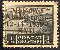 [National Congress - Stamps of 1930 Overprinted "Mbledhja - Kushtetuëse - 12-IV-1939 - XVII", Tipi BZ]