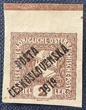 [Austrian Newspaper Stamps of 1916 Overprinted "POŠTA ČESKOSLOVENSKÁ 1919", type Z]