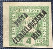 [Austrian Newspaper Stamps of 1916 Overprinted "POŠTA ČESKOSLOVENSKÁ 1919", type Z1]