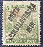 [Hungarian Postage Stamps Overprinted - Colored Value Numbers, type AG4]