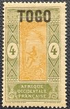 [Not Issued Stamps Overprinted "TOGO", tip D2]