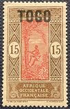 [Not Issued Stamps Overprinted "TOGO", tip D5]