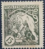 [Definitives - The 1st Anniversary of Czezhoslovak Independence, type J10]