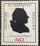 [The 250th Anniversary of the Birth of Friedrich Gottlieb Klopstock, Poet, type WB]