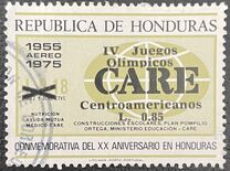 [Airmail - The 4th Central American Games - Previous Issues Overprinted "IV Juegos Olimpicos Centroamericanos" and Surcharged, type KL5]