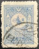 [Firma del sultán Abdul Hamid II. Correo interior., tipo T3]