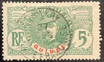 [Gen. Louis Faidherbe, Palmtree & Dr. Eugéne Ballay, type C3]