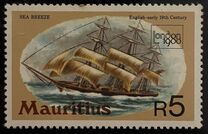 [Ships - International Stamp Exhibition "LONDON 1980" - London, England, 유형 LF]
