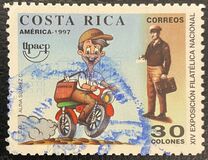 [America - The Postman - The 14th National Stamp Exhibition, type AOC]