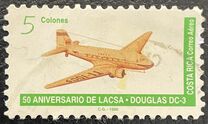 [Airmail - The 50th Anniversary of LACSA (National Airline), Tip ANC]