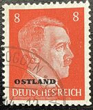 [German Empire Postage Stamps Overprinted "OSTLAND", type A5]
