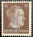[German Empire Postage Stamps Overprinted "OSTLAND", type A1]