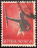 [Indonesian Youth Conference, Bandung - Inscribed "1960", Typ JM]